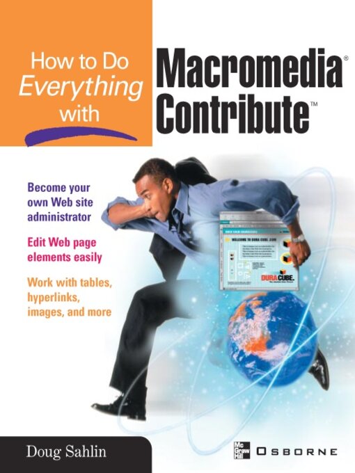 Title details for How to Do Everything with Macromedia Contribute by Doug Sahlin - Available